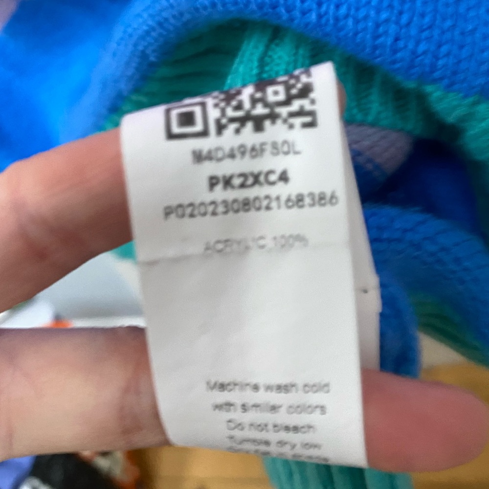 Ski crewneck colorful relaxed fit sweater - Picture 6 of 7